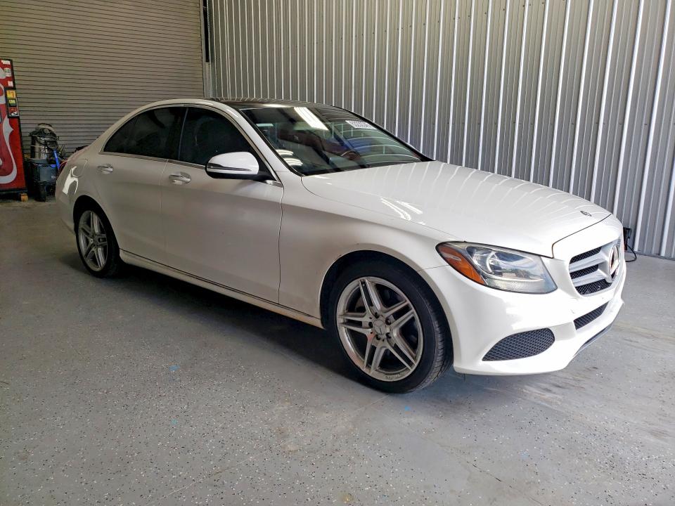 2016 Mercedes-benz C-klasse VIN WDDWF4JB1GR141266 COPART salvage auction — MECHANICAL, Nc - Dealer Only Clean Title, sold $1,750 on 2026-08-06 (photo 4)