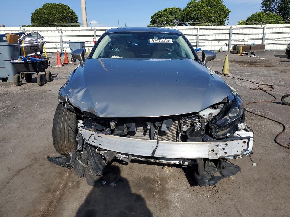 2018 Lexus Is VIN JTHBA1D21J5075669 COPART salvage auction — FRONT END, Fl - Certificate Of Title (P), sold $7,700 on 2026-07-28 (photo 5)