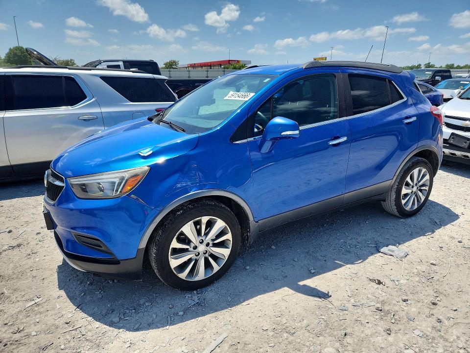 2017 Buick Encore VIN KL4CJASBXHB161254 COPART salvage auction — FRONT END, Il - Salvage Certificate, sold $1,100 on 2026-08-03 (photo 1)