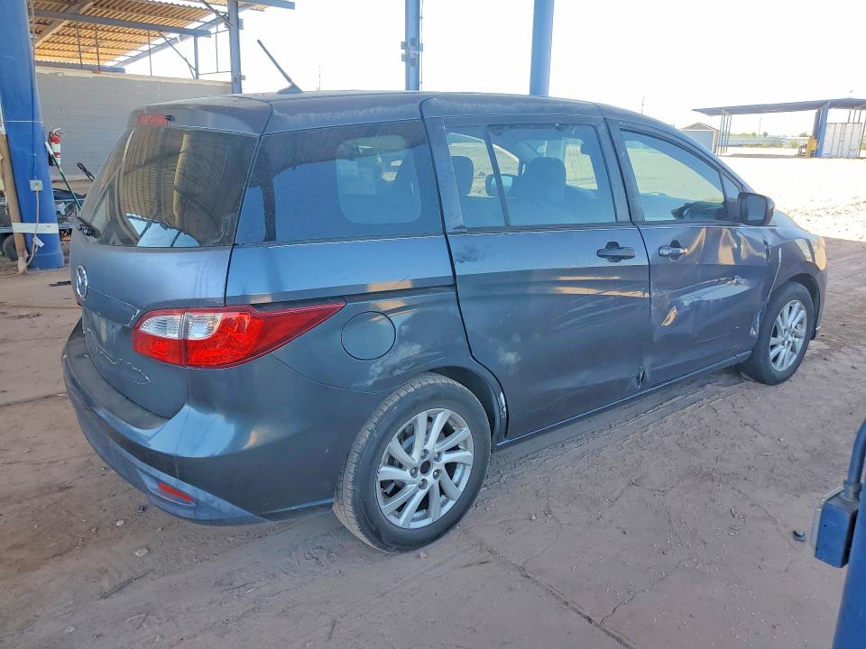 2012 Mazda 5 VIN JM1CW2BL8C0115254 COPART salvage auction — SIDE, AZ - CERT OF TITLE - SALVAGE, sold $375 on 2026-07-23 (photo 3)