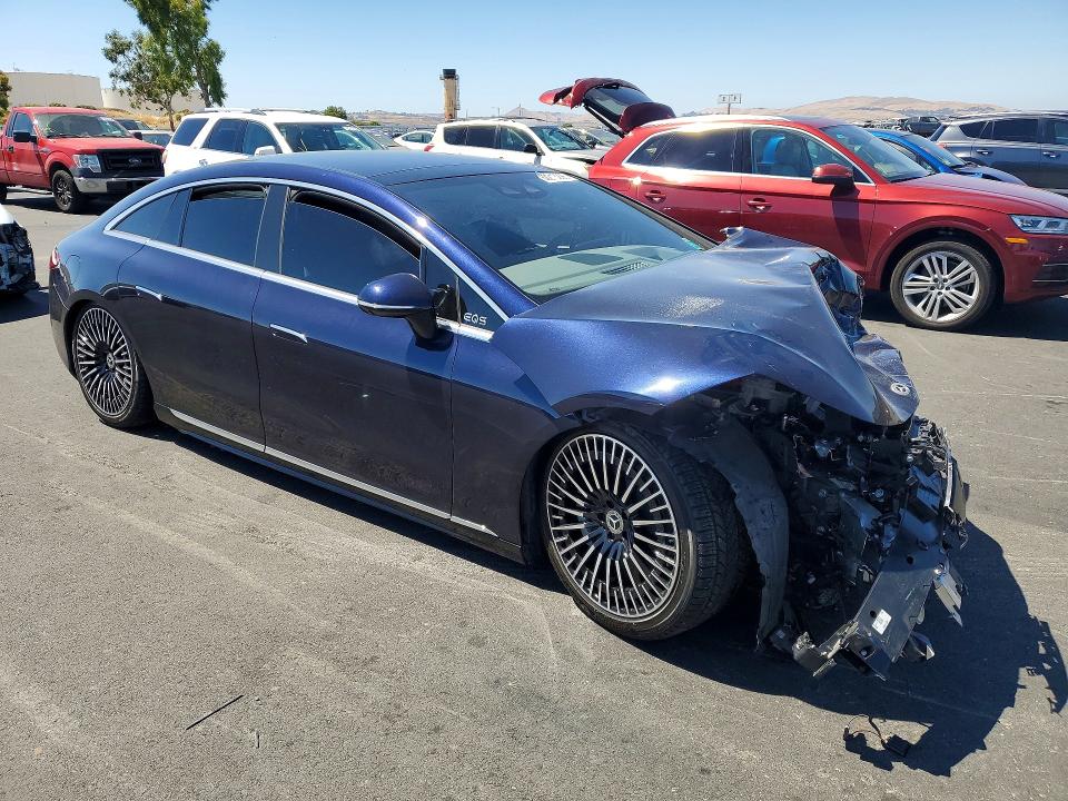 2022 Mercedes-benz VIN W1KCG2DB2NA008477 COPART salvage auction — FRONT END, Ca - Salvage Certificate, sold $11,600 on 2026-07-20 (photo 4)