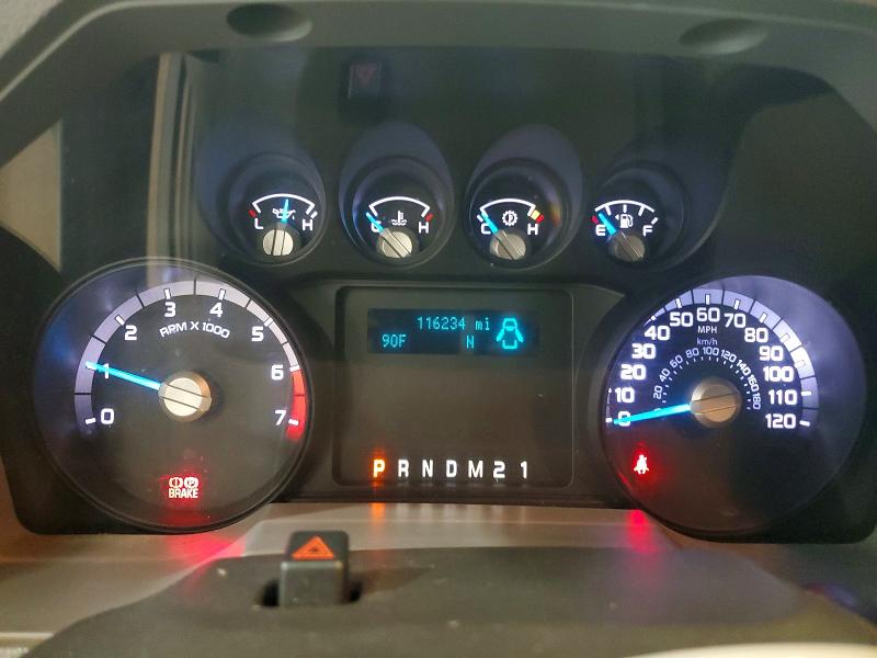 2013 Ford F-250 super duty VIN 1FT7W2B61DEB21431 COPART salvage auction — REAR END, Ct - Certificate Of Title (P), sold $8,100 on 2026-07-27 (photo 9)