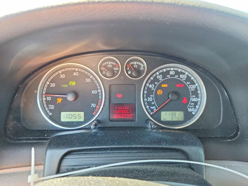 2003 Volkswagen Passat VIN WVWPD63B13P398026 COPART salvage auction — FRONT END, CA - SALVAGE CERTIFICATE, sold $175 on 2026-08-10 (photo 9)