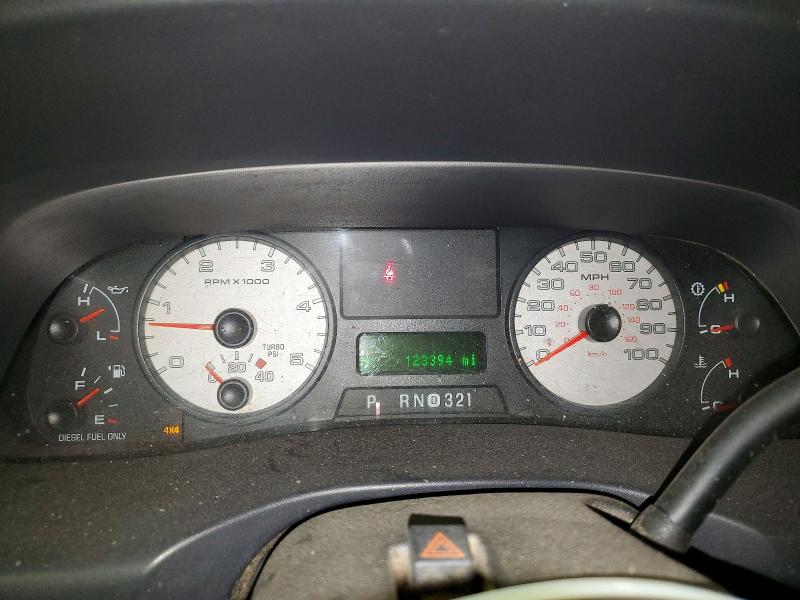 2005 Ford F350 VIN 1FTWW31P45EC34111 COPART salvage auction — MINOR DENT/SCRATCHES, Wy - Certificate Of Title - Rebuilt, sold $3,250 on 2026-07-29 (photo 9)