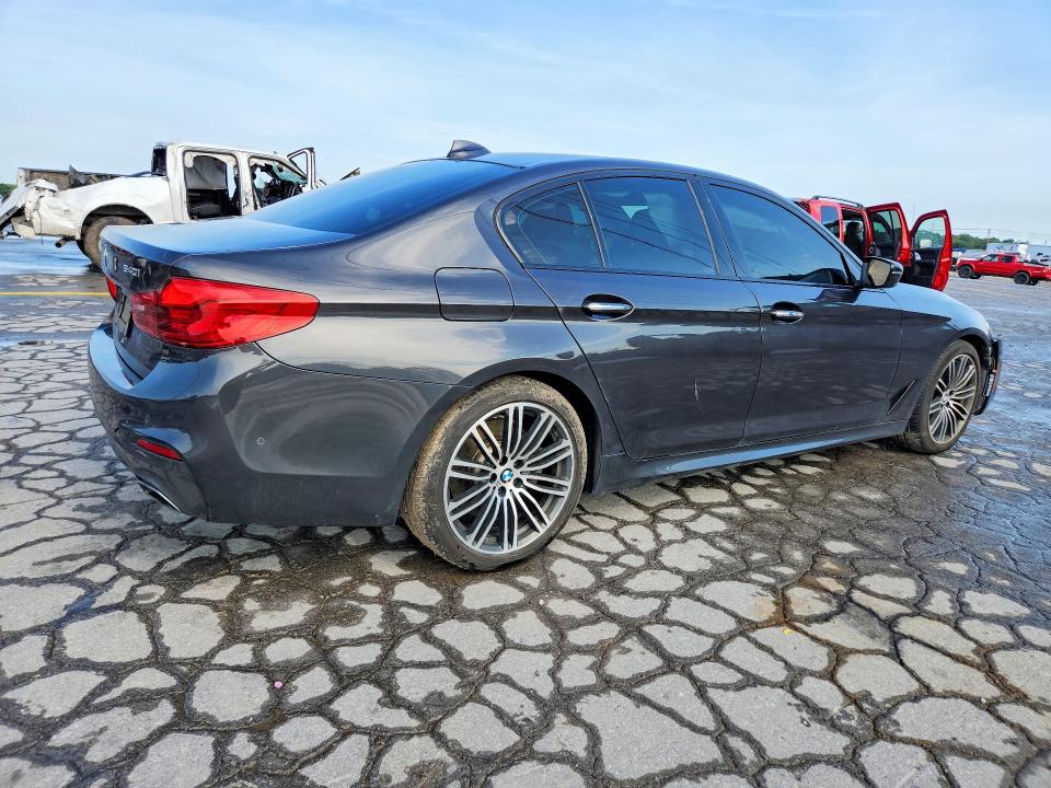 2018 BMW 5er VIN WBAJE5C54JWA96532 COPART salvage auction — FRONT END, Tn - Salvage Certificate, sold $7,800 on 2026-08-24 (photo 3)