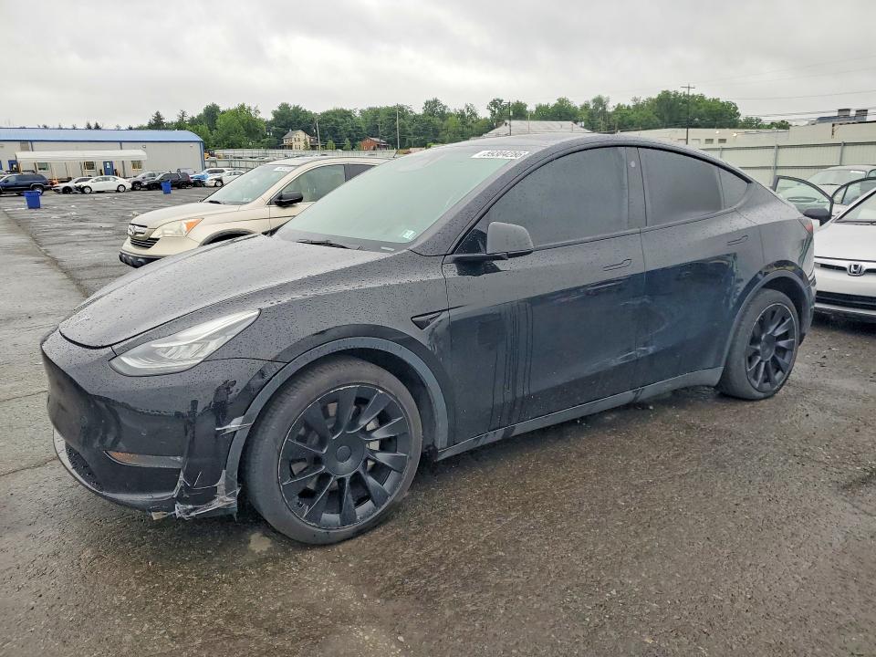 2022 Tesla VIN 7SAYGDEE1NA006618 COPART salvage auction — FRONT END, Pa - Certificate Of Salvage, sold $225 on 2026-07-31 (photo 1)