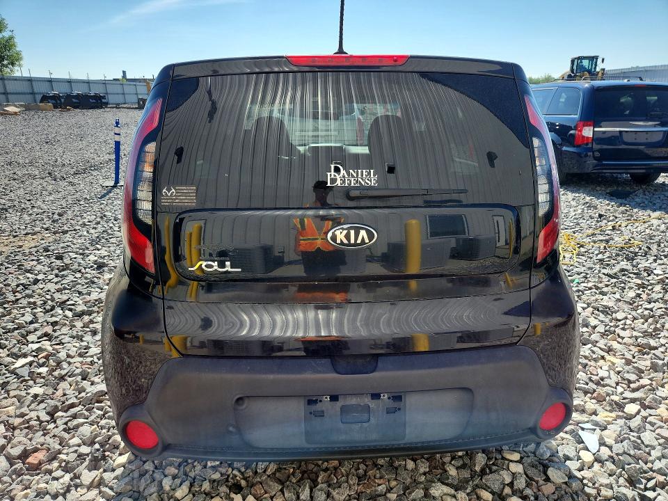 2014 Kia Soul VIN KNDJN2A26E7096202 COPART salvage auction — FRONT END, Wi - Certificate Of Title, sold $500 on 2026-07-20 (photo 6)