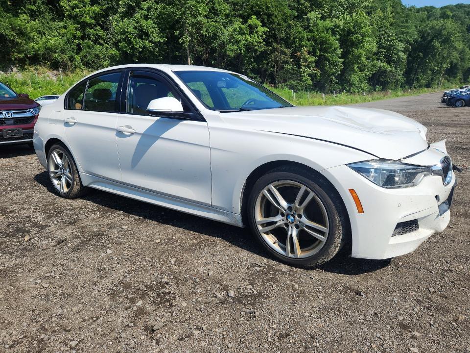 2016 BMW 3er VIN WBA8E3G53GNT76399 COPART salvage auction — FRONT END, Ny - Mv-907A Salvage Certificate, sold $1,350 on 2026-08-06 (photo 4)