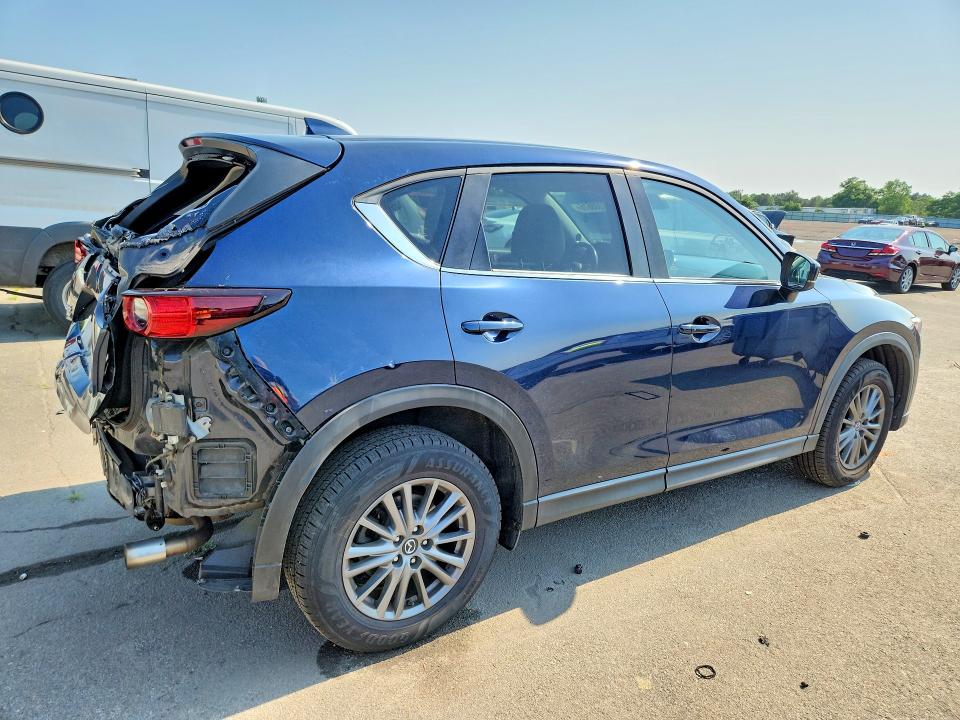 2017 Mazda Cx-5 VIN JM3KFBCL6H0162081 COPART salvage auction — REAR END, Ny - Mv-907A Salvage Certificate, sold $4,150 on 2026-07-08 (photo 3)