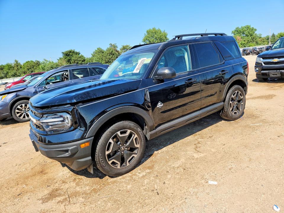 2022 Ford Bronco sport VIN 3FMCR9C62NRE24595 — COPART salvage auction photo