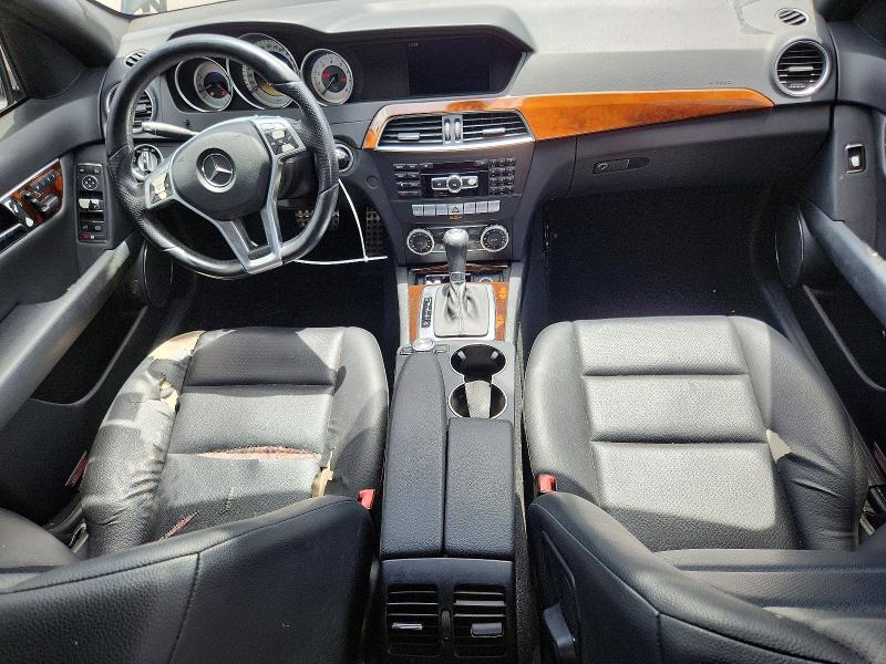 2012 Mercedes-benz VIN WDDGF4HB6CR224552 COPART salvage auction — FRONT END, Fl - Certificate Of Title, sold $3,550 on 2026-07-28 (photo 8)