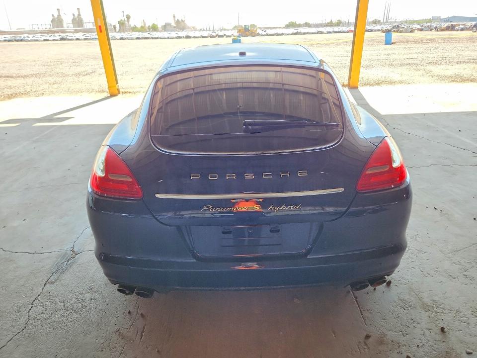 2012 Porsche Panamera VIN WP0AD2A76CL045320 COPART salvage auction — FRONT END, AZ - CERTIFICATE OF TITLE, sold $275 on 2026-08-10 (photo 6)