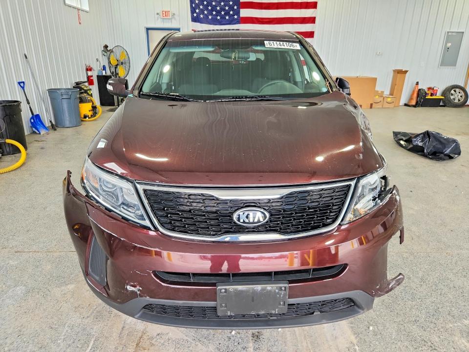 2014 Kia Sorento VIN 5XYKT3A62EG527592 COPART salvage auction — FRONT END, OH - CERT OF TITLE-SALVAGE, sold $1,500 on 2026-07-31 (photo 5)