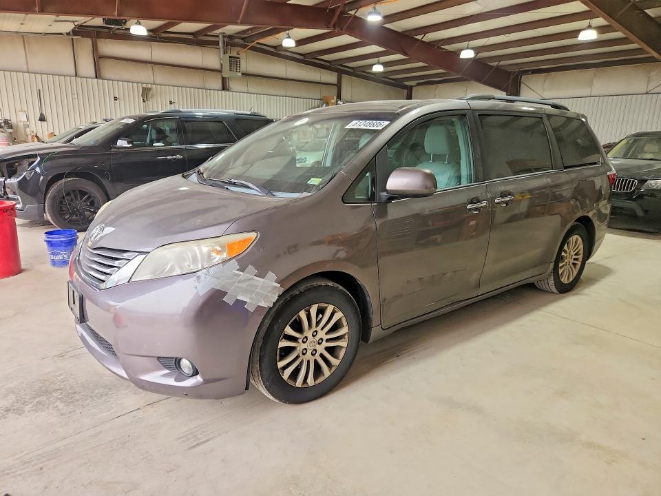 2015 Toyota Sienna VIN 5TDYK3DC2FS546730 COPART salvage auction — SIDE, Va - Certificate Of Title, sold $1,050 on 2026-07-24 (photo 1)