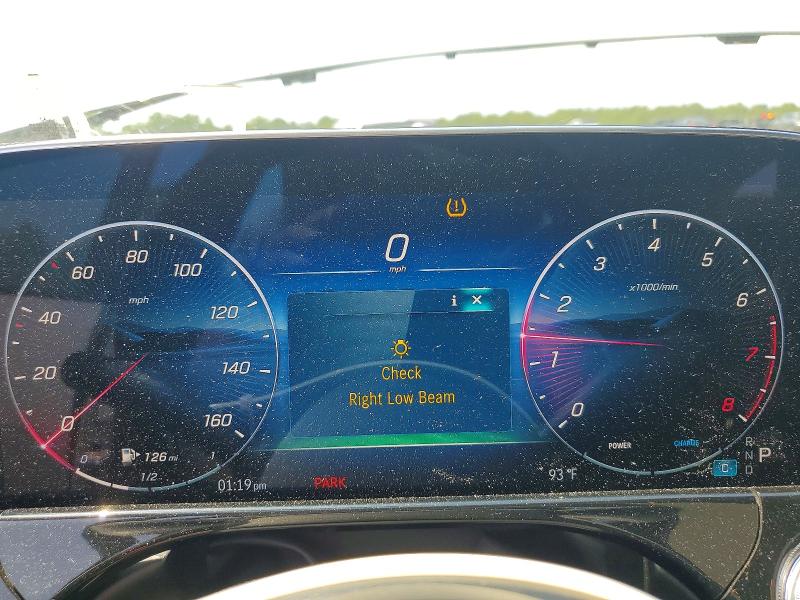 2024 Mercedes-benz E-klasse VIN W1KLF4HB2RA067401 COPART salvage auction — FRONT END, Ny - Mv-907A Salvage Certificate, sold $34,500 on 2026-08-21 (photo 9)