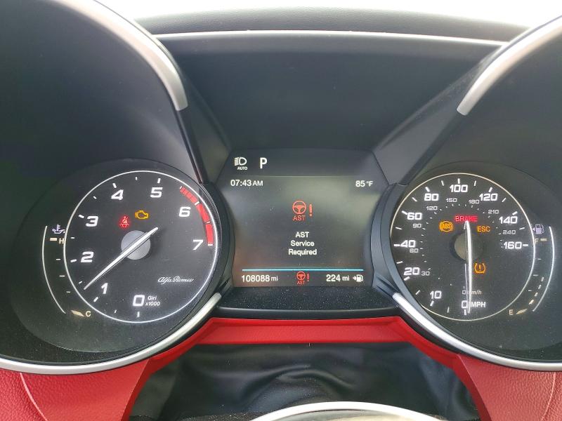 2017 Alfa romeo Giulia VIN ZARFAECN9H7539933 COPART salvage auction — FRONT END, Fl - Cert Of Title-Rebuilt (P), sold $1,650 on 2026-08-04 (photo 9)