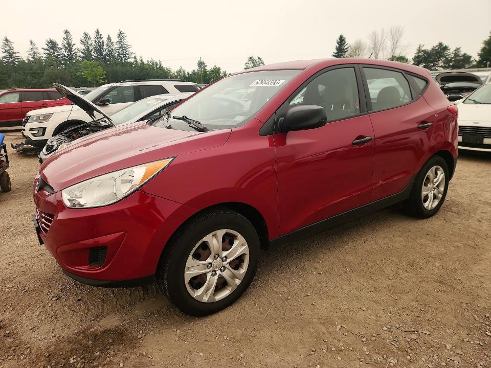 2013 Hyundai Tucson VIN KM8JTCAC7DU646152 COPART salvage auction — MECHANICAL, On - Permit No Brand - Unfit, sold $575 on 2026-07-28 (photo 1)