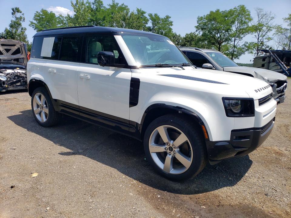 2026 Land rover Defender VIN SALE27EU1T2600287 COPART salvage auction — HAIL, Ny - Mv-907A Salvage Certificate, sold $32,250 on 2026-07-30 (photo 4)