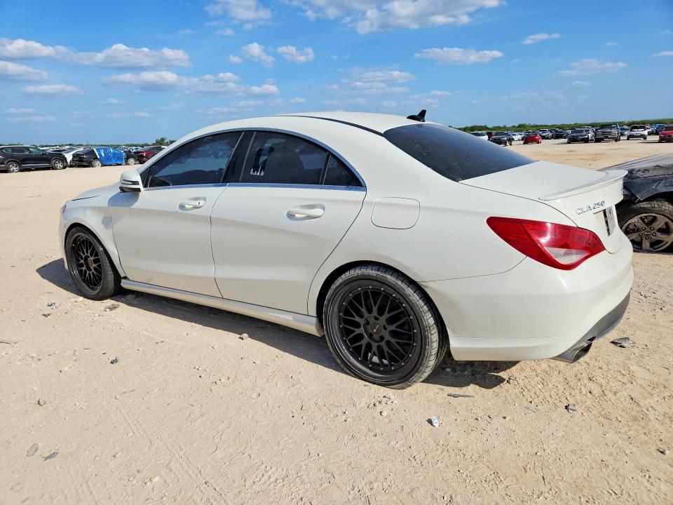 2016 Mercedes-benz Cla-klasse VIN WDDSJ4EB3GN339054 COPART salvage auction — MINOR DENT/SCRATCHES, Tx - Certificate Of Title, sold $3,250 on 2026-08-10 (photo 2)