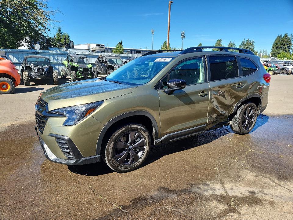 2026 Subaru Ascent VIN 4S4WMAAD9T3421283 COPART salvage auction — SIDE, OR - CERTIFICATE OF TITLE, sold $3,900 on 2026-07-27 (photo 1)