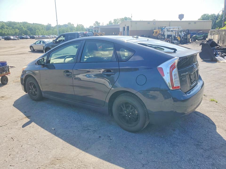 2012 Toyota Prius VIN JTDKN3DU2C5463497 COPART salvage auction — FRONT END, Ny - Mv-907A Salvage Certificate, sold $1,250 on 2026-07-21 (photo 2)