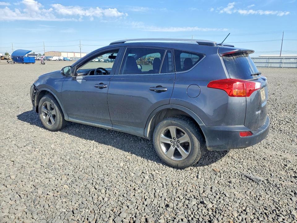 2015 Toyota Rav4 VIN JTMRFREV1FD126996 COPART salvage auction — FRONT END, Wa - Bill Of Sale, sold $1,300 on 2026-07-29 (photo 2)