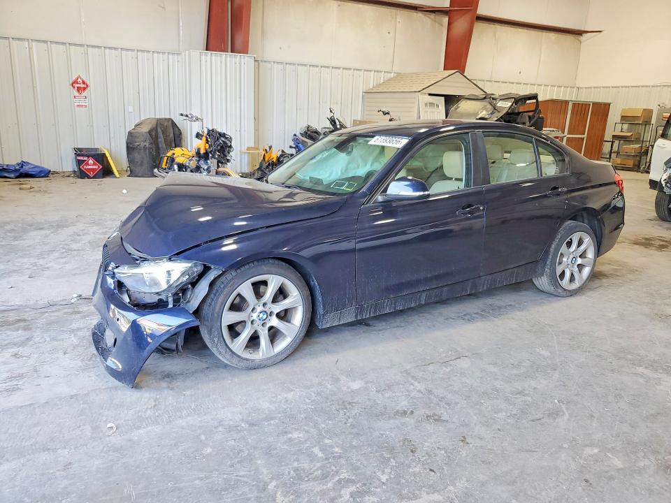 2015 BMW 3er VIN WBA3B5C5XFF962210 COPART salvage auction — FRONT END, Ny - Mv-907A Salvage Certificate, sold $825 on 2026-08-10 (photo 1)