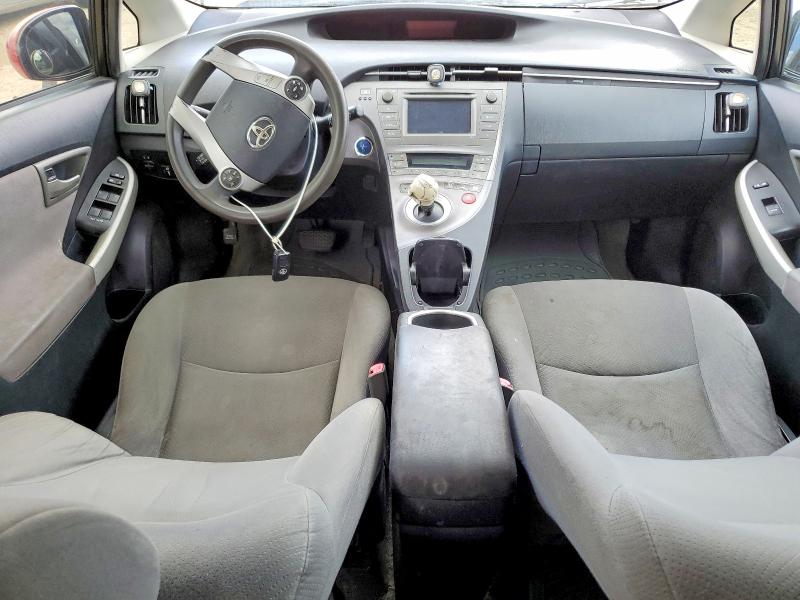 2013 Toyota Prius VIN JTDKN3DU4D0338032 COPART salvage auction — MECHANICAL, Tx - Certificate Of Title, sold $725 on 2026-07-28 (photo 8)