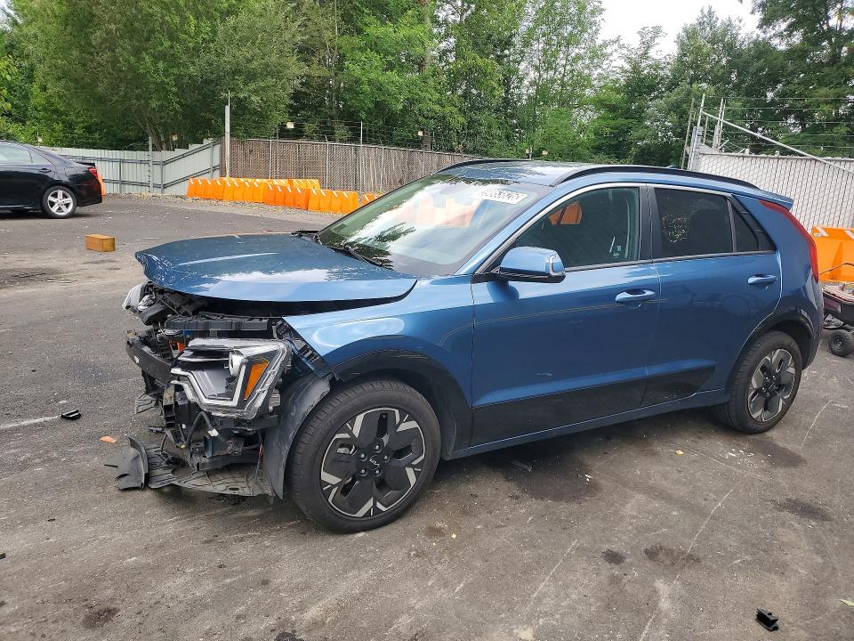 2023 Kia Niro VIN KNDCR3L14P5021343 COPART salvage auction — FRONT END, Ca - Certificate Of Title, sold $4,950 on 2026-07-20 (photo 1)