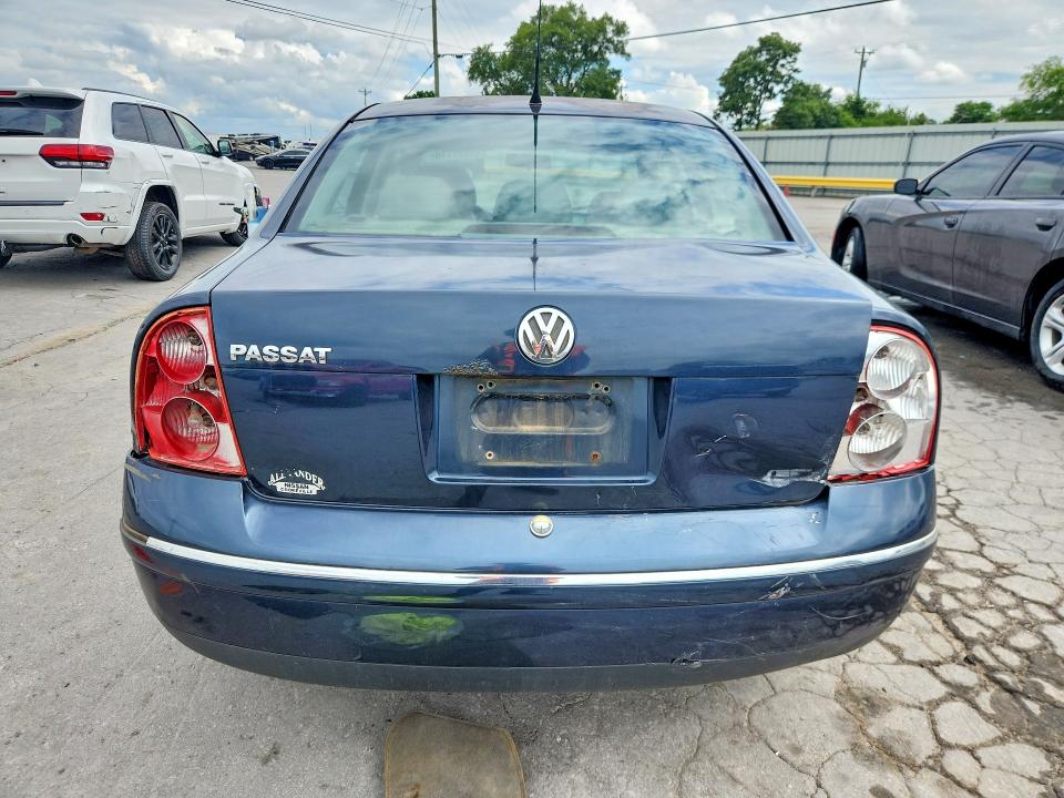 2005 Volkswagen Passat VIN WVWAD63B85E067433 COPART salvage auction — REAR END, TN - SALVAGE CERTIFICATE, sold $200 on 2026-08-19 (photo 6)