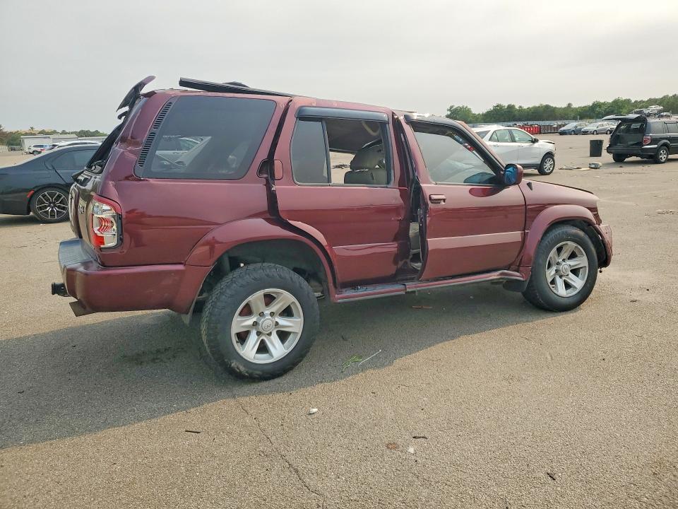 2002 Infiniti Qx4 VIN JNRDR09Y72W253705 COPART salvage auction — ROLLOVER, NY - MV-907A SALVAGE CERTIFICATE, sold $400 on 2026-07-20 (photo 3)
