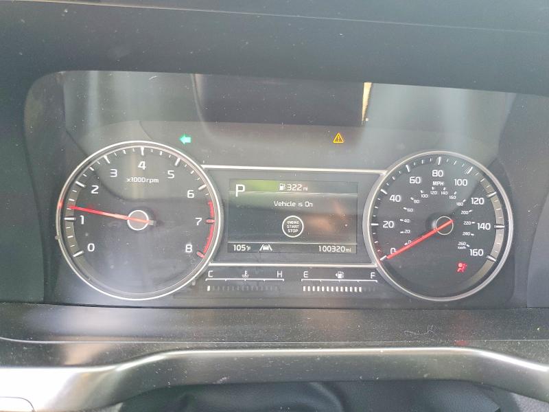 2022 Kia Sorento VIN 5XYRL4LC6NG134833 COPART salvage auction — FRONT END, Sc - Cert Of Title-Salvage, sold $4,400 on 2026-07-29 (photo 9)