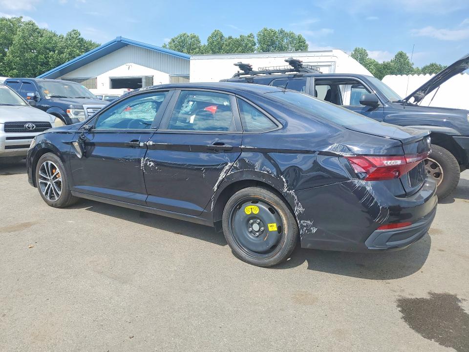 2025 Volkswagen Jetta VIN 3VWBX7BU1SM077566 COPART salvage auction — ROLLOVER, Fl - Parts Only, sold $2,600 on 2026-07-27 (photo 2)