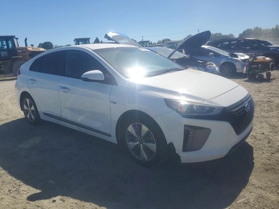 2019 Hyundai Ioniq VIN KMHC65LD9KU184191 COPART salvage auction — DAMAGE HISTORY, CA - CERT OF TITLE-SALVAGED, sold $100 on 2026-07-30 (photo 4)