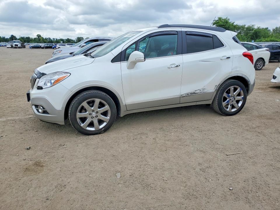 2016 Buick Encore VIN KL4CJCSB6GB695099 COPART salvage auction — SIDE, ON - PERMIT NO BRAND - UNFIT, sold $1,700 on 2026-07-28 (photo 1)