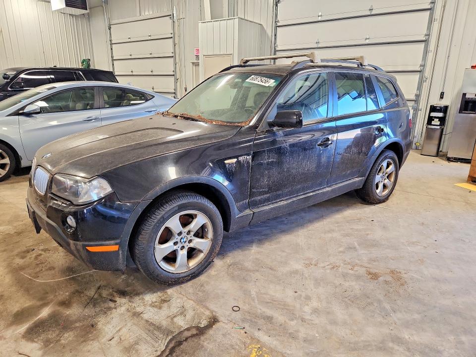 2007 BMW X3 VIN WBXPC93447WF09904 COPART salvage auction — SIDE, MN - CERTIFICATE OF TITLE, sold $250 on 2026-07-23 (photo 1)