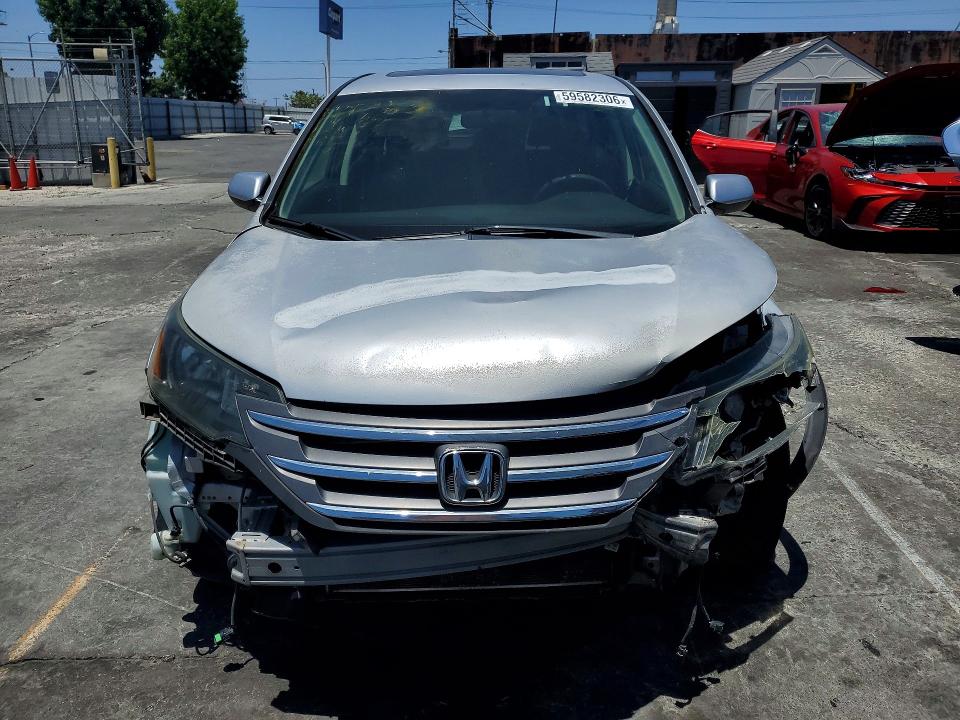 2012 Honda Cr-v VIN JHLRM3H57CC012875 COPART salvage auction — FRONT END, Ca - Salvage Certificate, sold $2,200 on 2026-07-10 (photo 5)