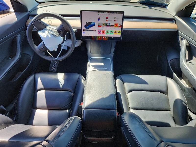 2021 Tesla Model 3 VIN 5YJ3E1EA4MF940170 COPART salvage auction — FRONT END, Ca - Salvage Certificate, sold $125 on 2026-07-21 (photo 8)