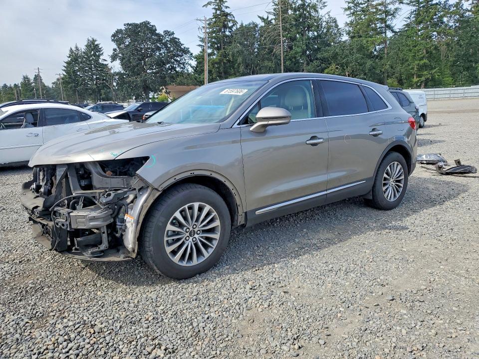 2017 Lincoln Mkx VIN 2LMPJ8KR6HBL52970 COPART salvage auction — FRONT END, Wa - Bill Of Sale, sold $1,800 on 2026-07-24 (photo 1)