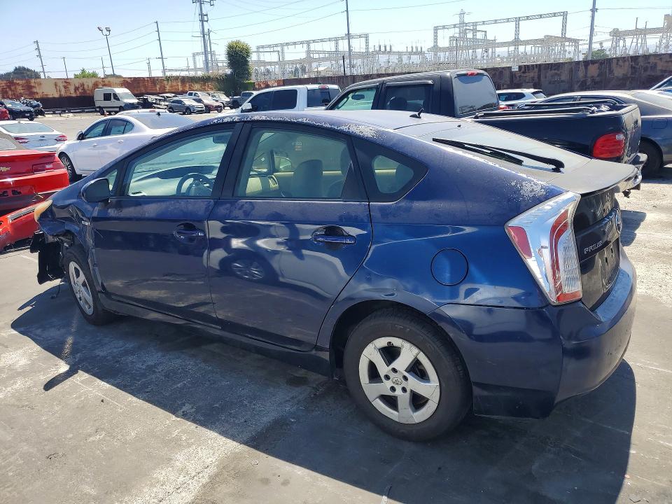 2012 Toyota Prius VIN JTDKN3DU6C1582452 COPART salvage auction — FRONT END, Ca - Salvage Certificate, sold $200 on 2026-07-24 (photo 2)