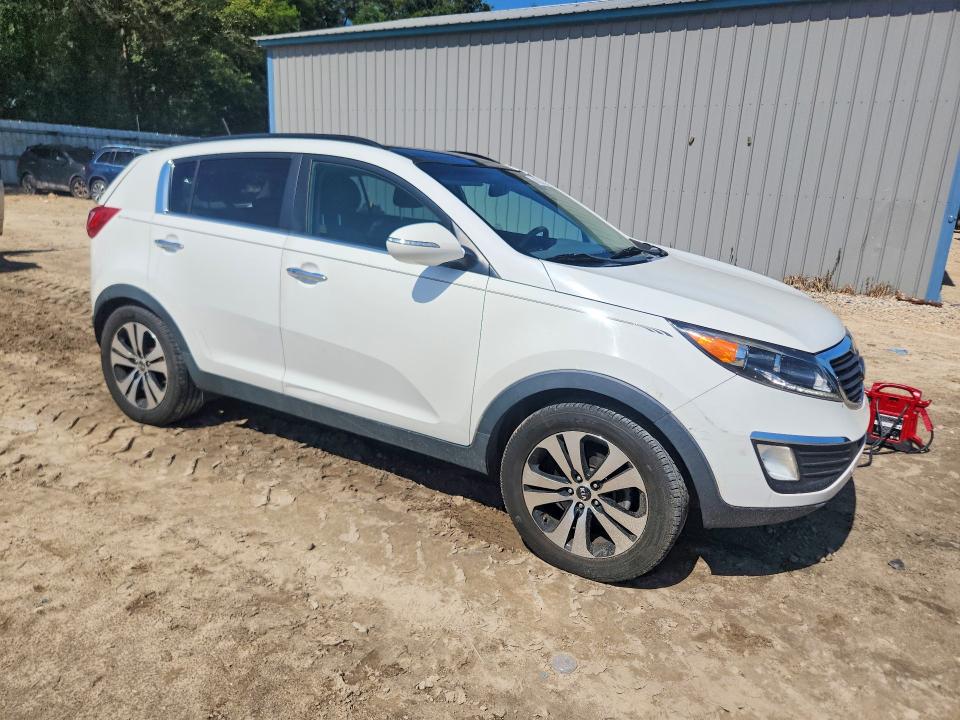 2012 Kia Sportage VIN KNDPC3A22C7173327 COPART salvage auction — REAR END, Fl - Cert Of Title Slvg Rebuildable, sold $950 on 2026-07-31 (photo 4)