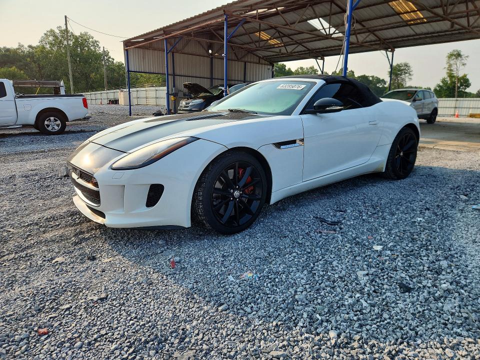2014 Jaguar F-type VIN SAJWA6FC7E8K07698 — COPART salvage auction photo
