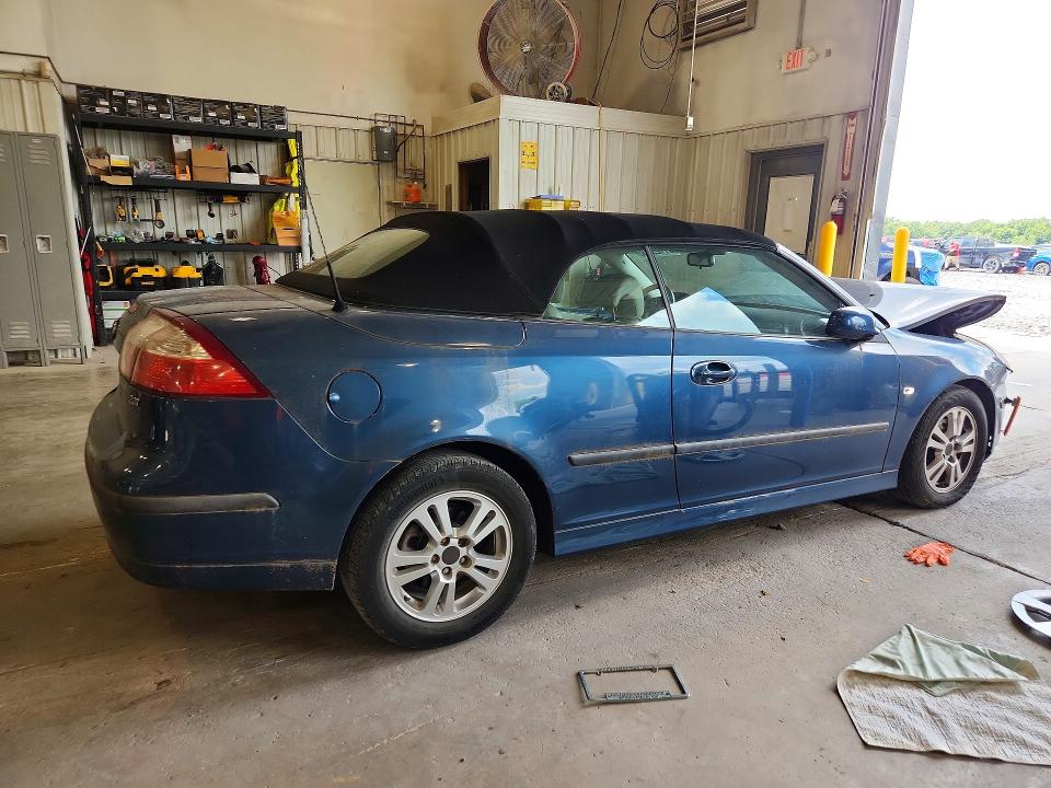 2007 Saab 9-3 VIN YS3FD79Y876002689 COPART salvage auction — FRONT END, Mo - Salvage Certificate Of Title, sold $70 on 2026-08-11 (photo 3)