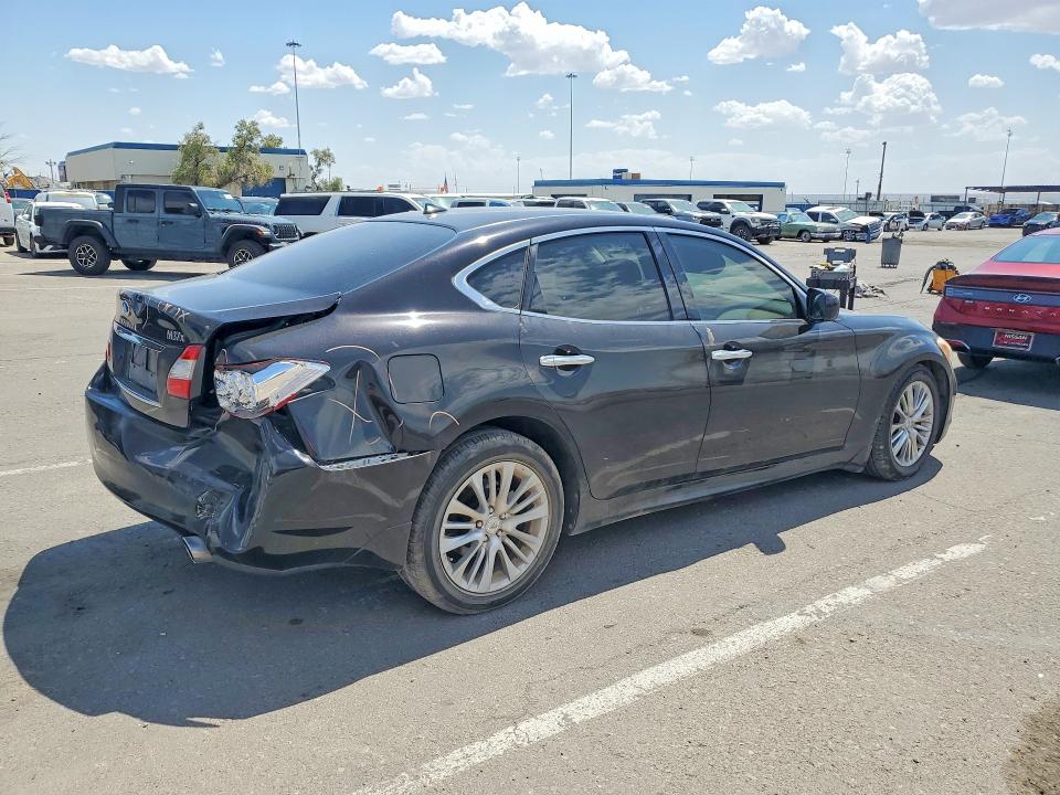 2012 Infiniti M VIN JN1BY1AR5CM395510 COPART salvage auction — REAR END, Tx - Salvage Vehicle Title, sold $275 on 2026-07-31 (photo 3)