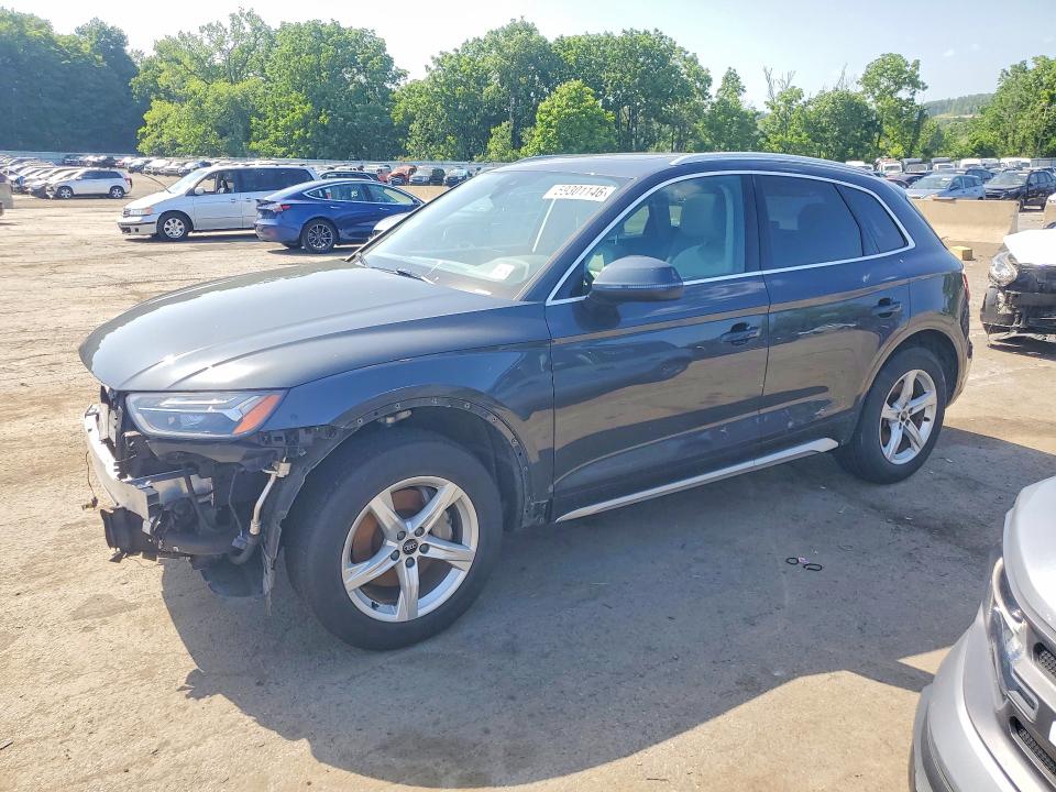 2021 Audi VIN WA1AAAFY5M2013948 COPART salvage auction — FRONT END, Ny - Mv-907A Salvage Certificate, sold $9,000 on 2026-07-09 (photo 1)