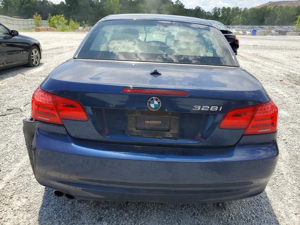 2011 BMW 3er VIN WBADW7C55BE545128 COPART salvage auction — REAR END, Ga - Cert Of Title-Salvage, sold $1,500 on 2026-08-10 (photo 6)