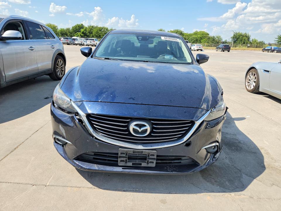 2016 Mazda 6 VIN JM1GJ1W54G1470881 COPART salvage auction — FRONT END, Tx - Certificate Of Title, sold $4,200 on 2026-07-13 (photo 5)
