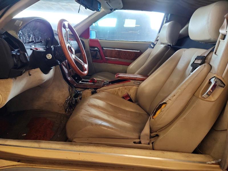 1992 Mercedes-benz Sl-klasse VIN WDBFA66E1NF054326 COPART salvage auction — MINOR DENT/SCRATCHES, Ca - Dis/Dlr/Exp Only Clean Title, sold $1,150 on 2026-07-09 (photo 7)