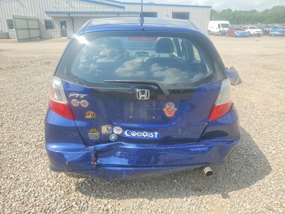 2012 Honda Fit VIN JHMGE8H38CC028501 COPART salvage auction — REAR END, Ny - Mv-907A Salvage Certificate, sold $400 on 2026-07-13 (photo 6)