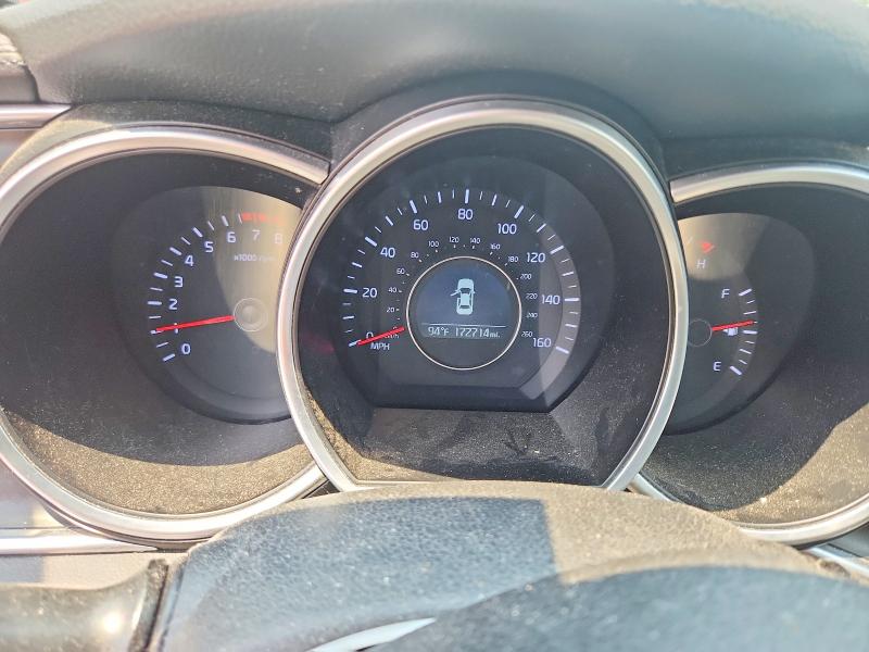 2015 Kia Optima VIN 5XXGN4A7XFG355154 COPART salvage auction — REAR END, OH - CERT OF TITLE-SALVAGE, sold $350 on 2026-07-22 (photo 9)